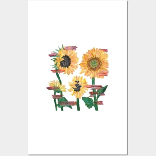 Sunflowers Posters and Art